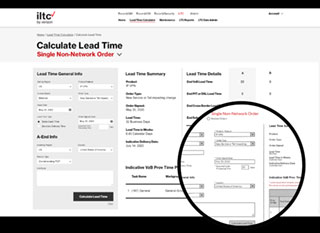 Verizon: iLTC Redesign - from wireframe to prototype
