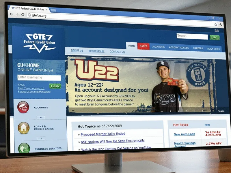 GTE Federal Credit Union demo